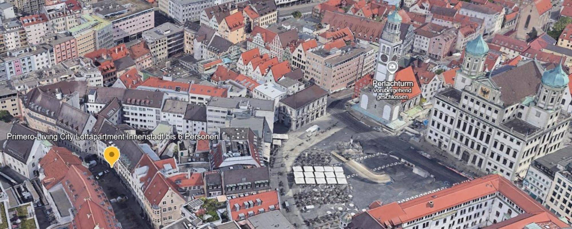 Primero City-Loftdomizil Innenstadt 84Qm Mit Grosser Gemeinschaftsterrasse Augsburg Exterior photo